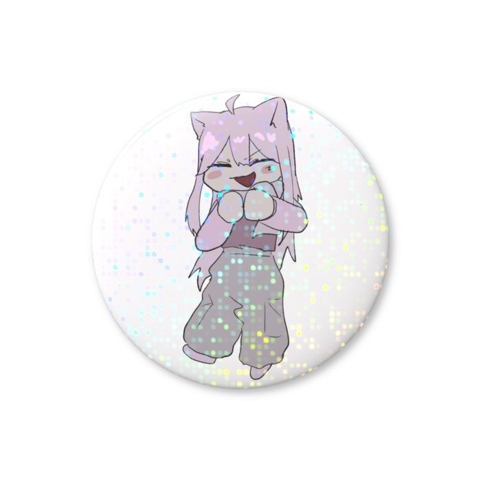 ホログラム缶バッジ - 44mm