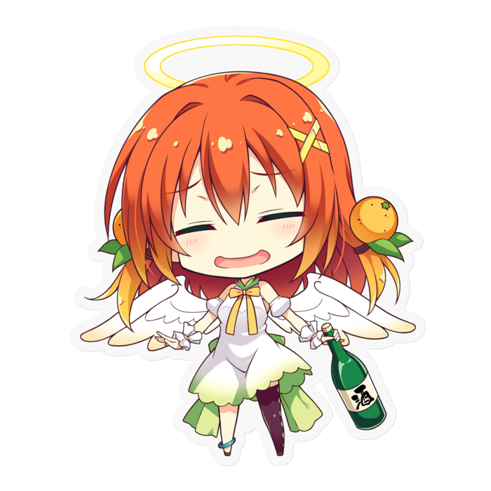 ステッカー（みかんじぇる 酒）
