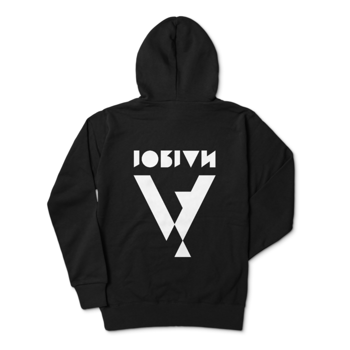 ジップパーカー - L - ブラック