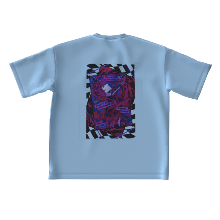 ビッグシルエットTシャツ - L - 背面