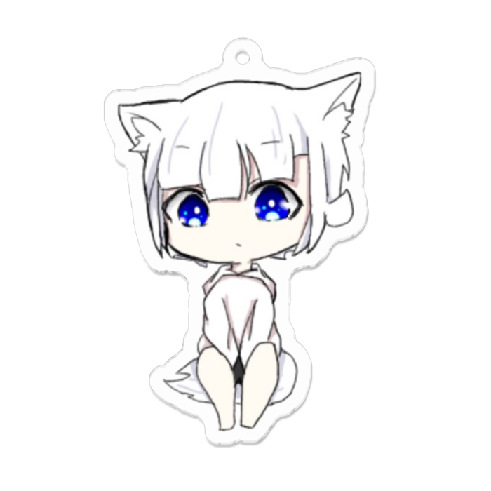 アクリルキーホルダー - 70 x 70 (mm)