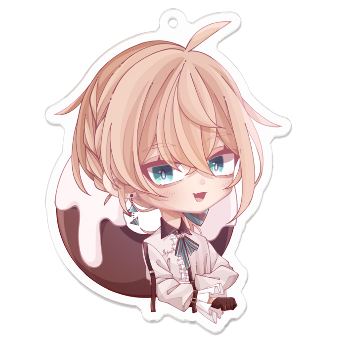 アクリルキーホルダー - 70 x 70 (mm)