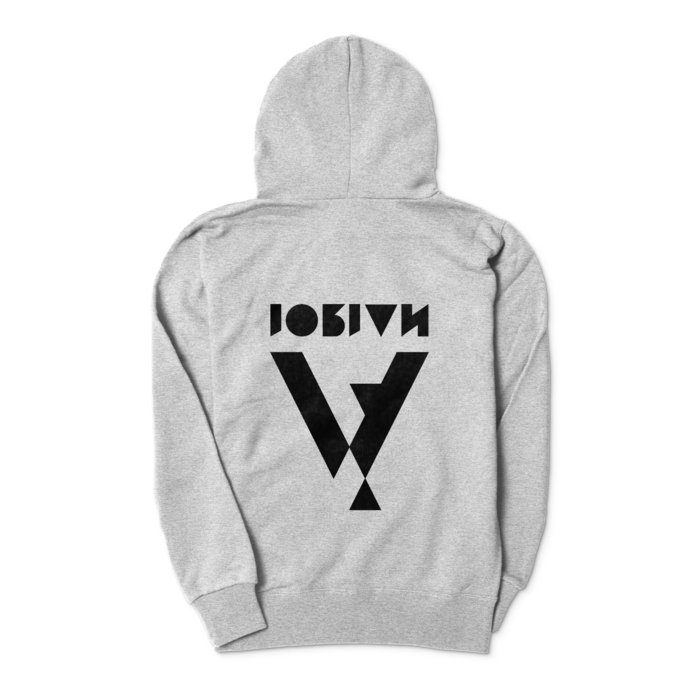 ジップパーカー - S - 杢グレー