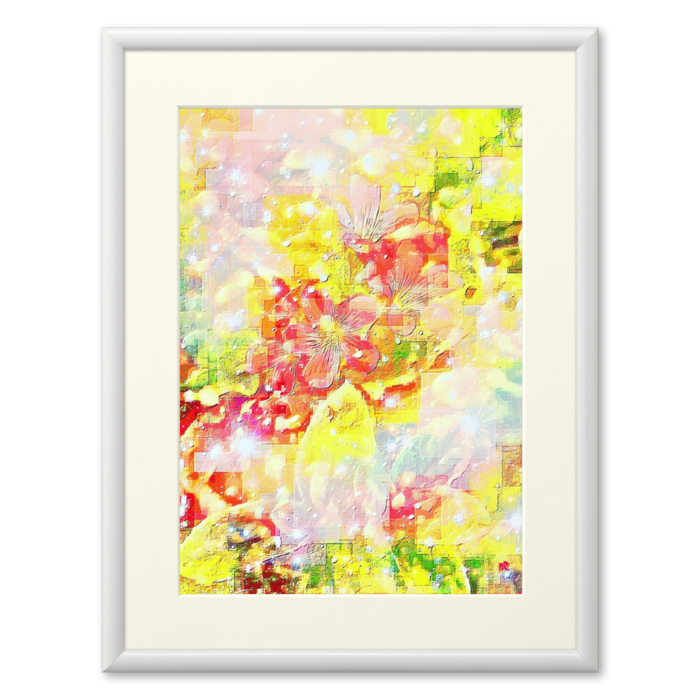 A 740 華 夢の狭間に咲花よ Glossy A Flower That Blooms Between Dreams マグカップ 応援企画商品 Gallerygai Booth