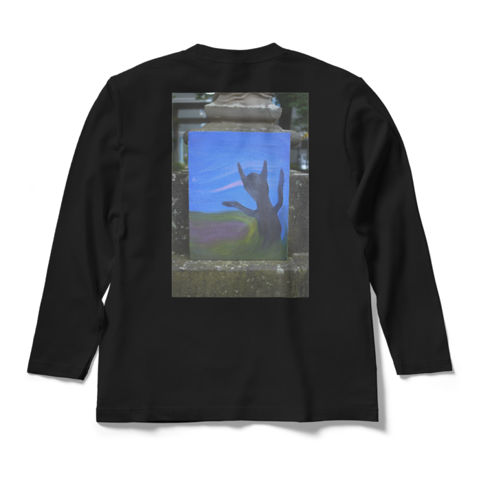 ロングスリーブTシャツ - M - ブラック