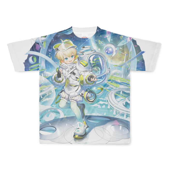 フルグラフィックTシャツ - L - 両面印刷