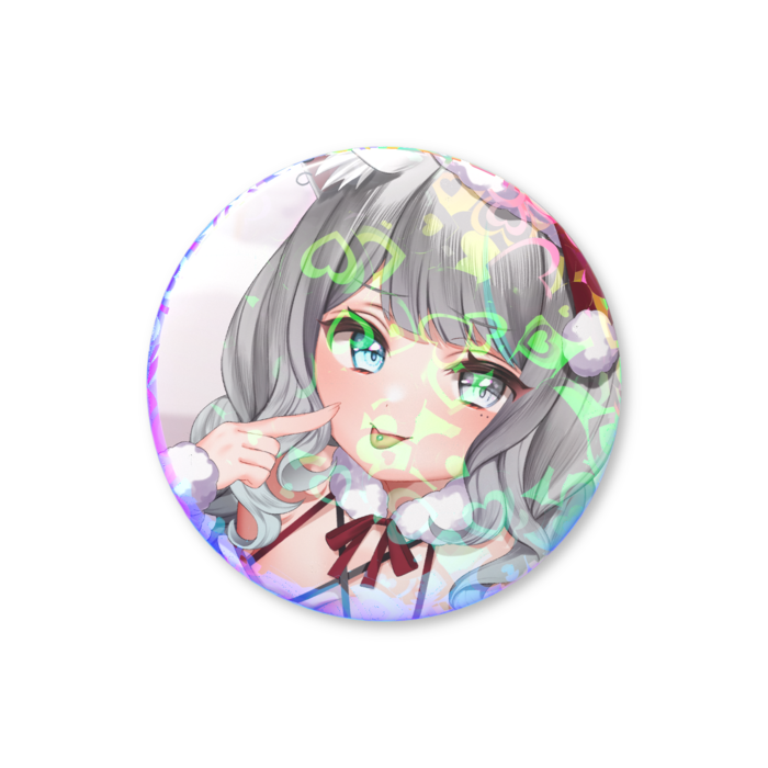 ホログラム缶バッジ - 32mm