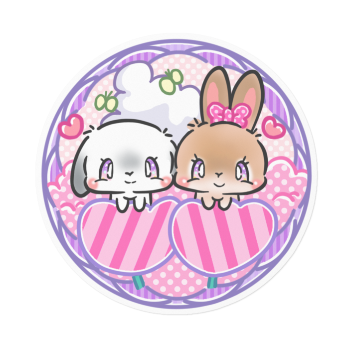 ステッカー - 160 x 160 (mm)