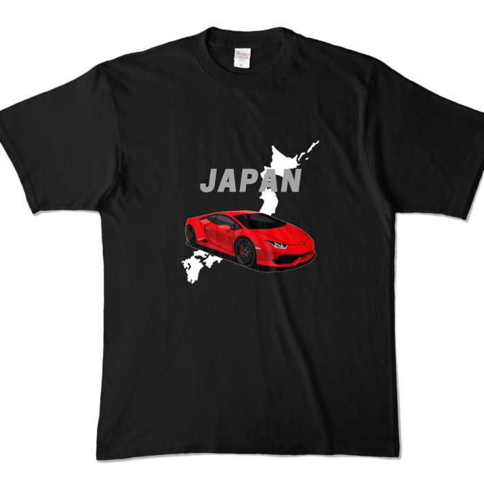 カラーTシャツ - XL - ブラック (濃色)