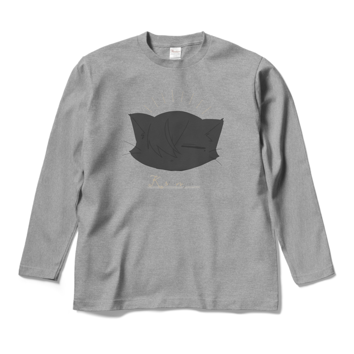 ロングスリーブTシャツ - M - 杢グレー