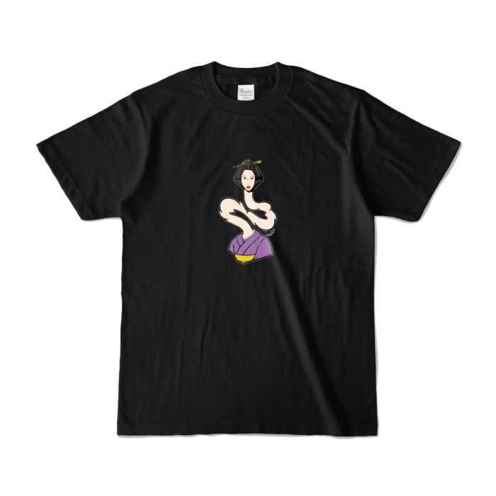 カラーTシャツ - S - ブラック (濃色)