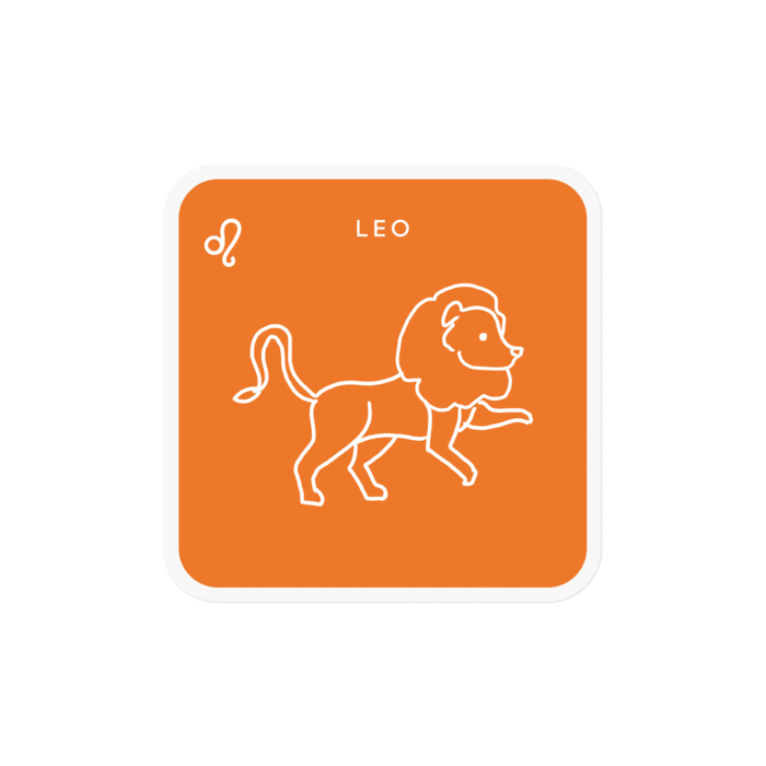 獅子座 ステッカー