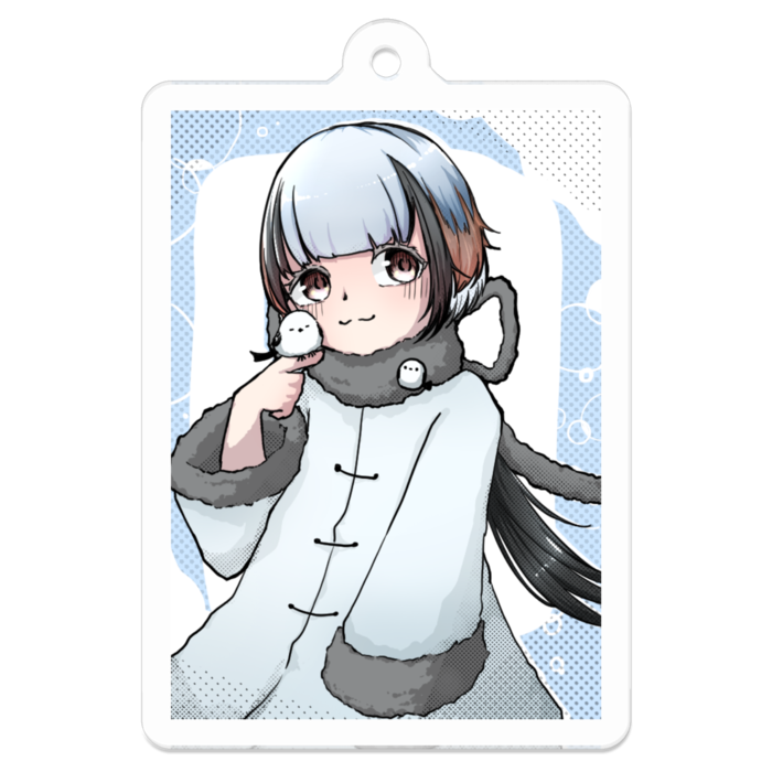 アクリルキーホルダー - 50 x 50 (mm)