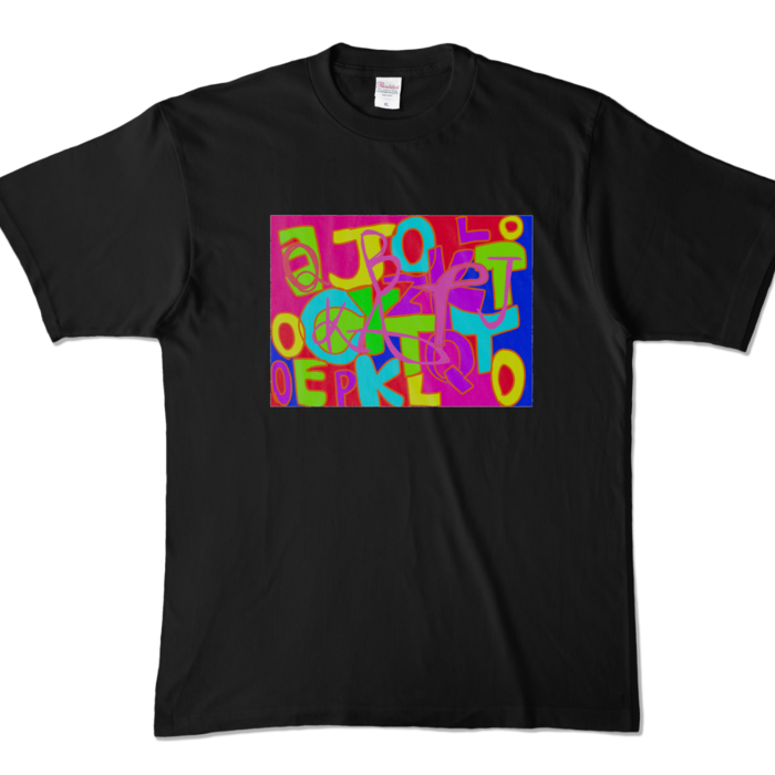 カラーTシャツ - XL - ブラック (濃色)