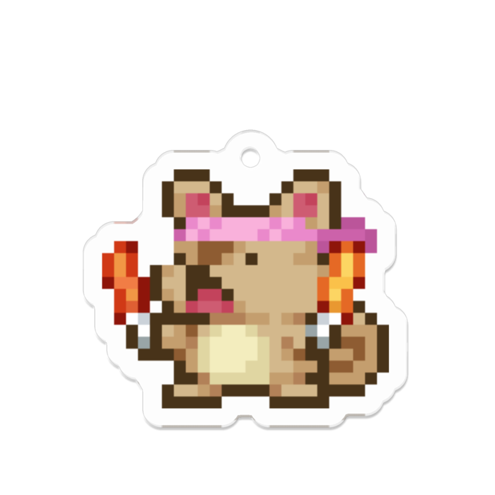 アクリルキーホルダー - 50 x 50 (mm)