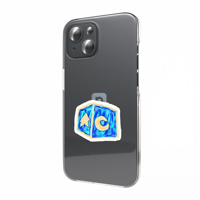スマホステッカー - W55 × H91mm 以内