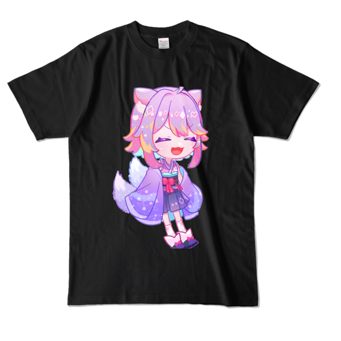 カラーTシャツ - L - ブラック (濃色)