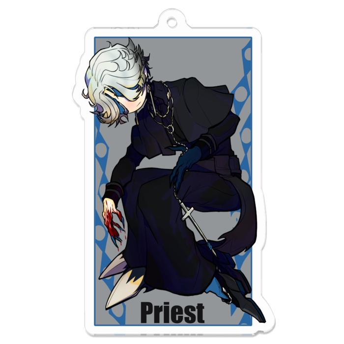 アクリルキーホルダー - 70 x 70 (mm)