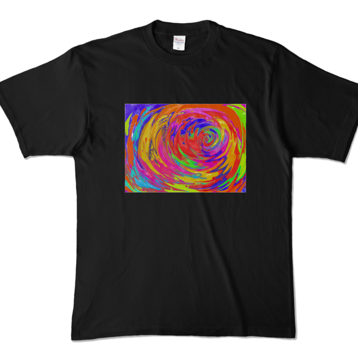 カラーTシャツ - XL - ブラック (濃色)