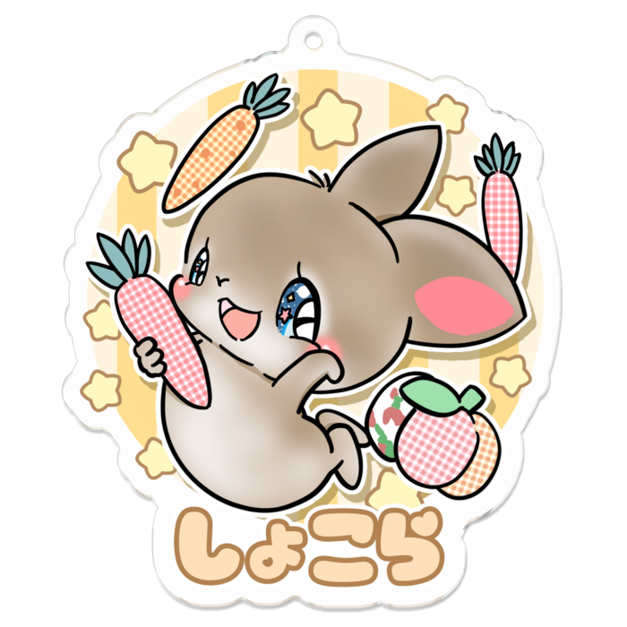 アクリルキーホルダー - 70 x 70 (mm)