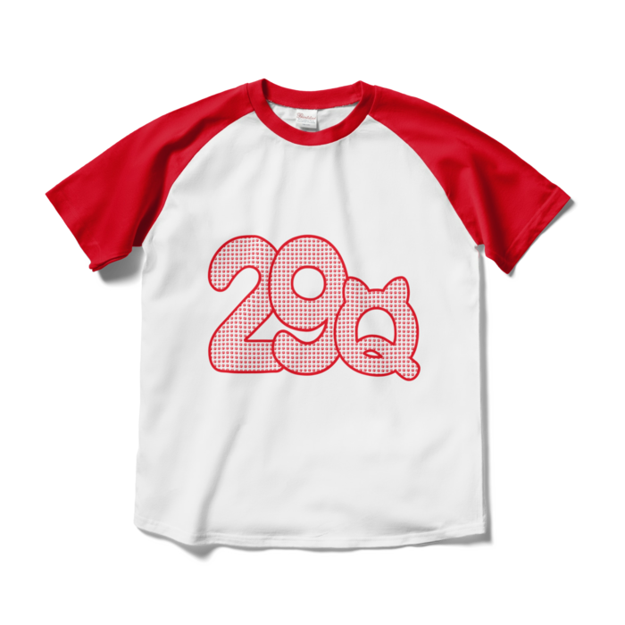 ホワイト×レッド - M - 