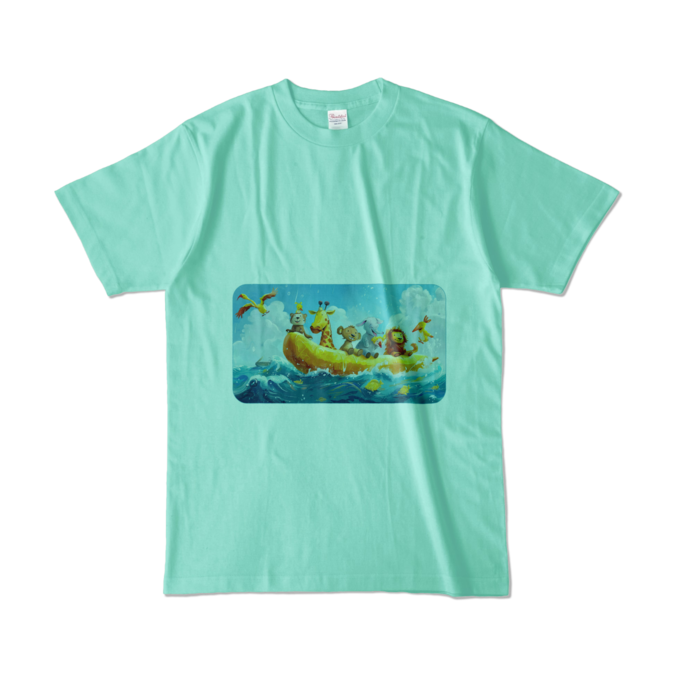 カラーTシャツ - L - アイスグリーン (淡色)(1)