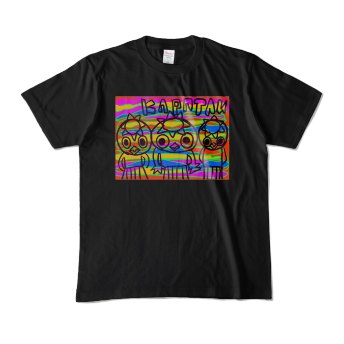 カラーTシャツ - M - ブラック (濃色)