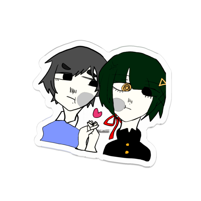 アクリルバッジ - 50 x 50 (mm)