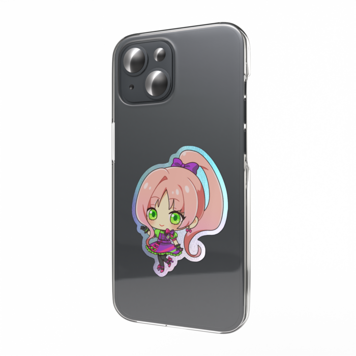 オーロラスマホステッカー - 花房心