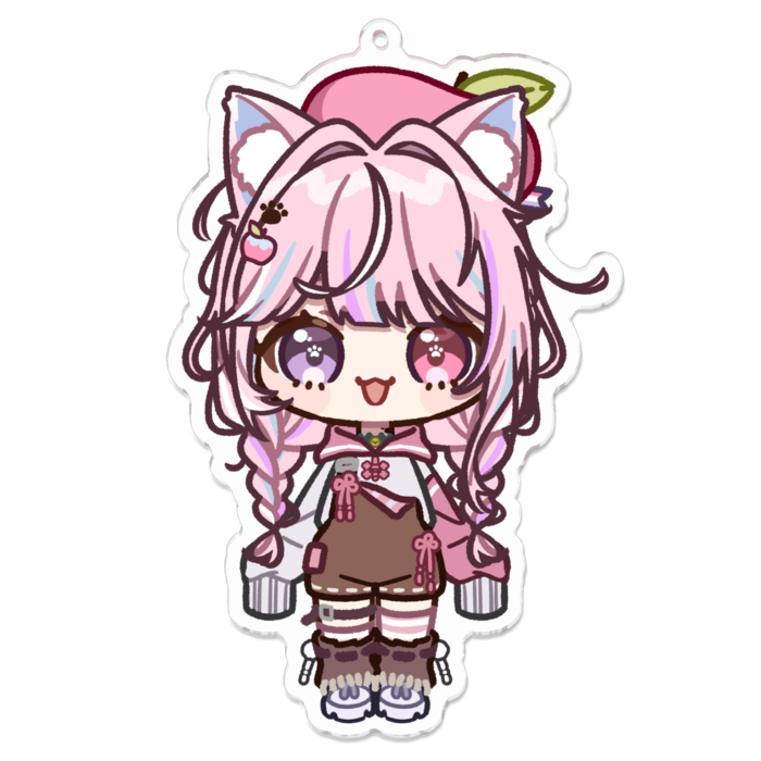 まめぽむアクキー🍎パーカーver.