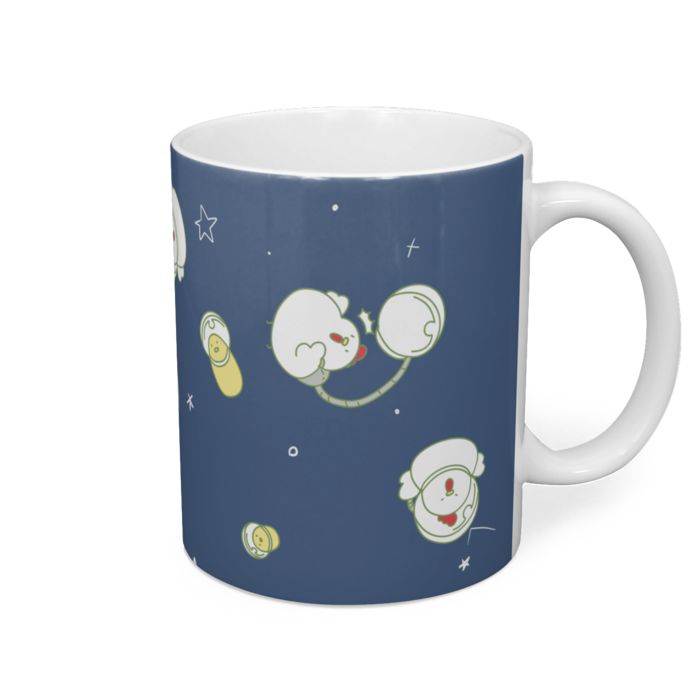 マグカップ - 直径 8 cm / 高さ 9.5 cm