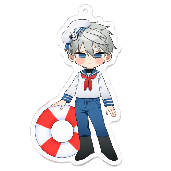 アクリルキーホルダー - 70 x 70 (mm)