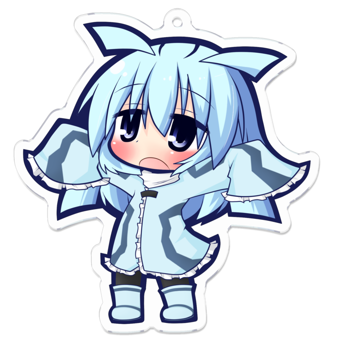 アクリルキーホルダー - 70 x 70 (mm)