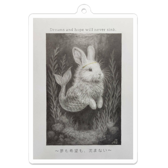 アクリルキーホルダー - 70 x 70 (mm)