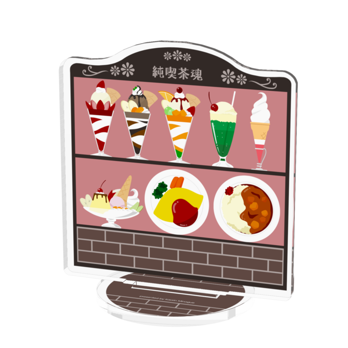 アクリルフィギュア - 70x70mm