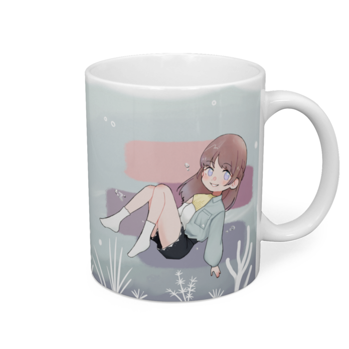マグカップ - 直径 8 cm / 高さ 9.5 cm