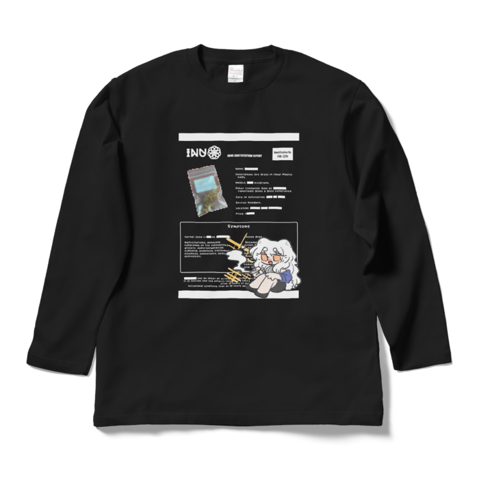 ロングスリーブTシャツ - L - ブラック