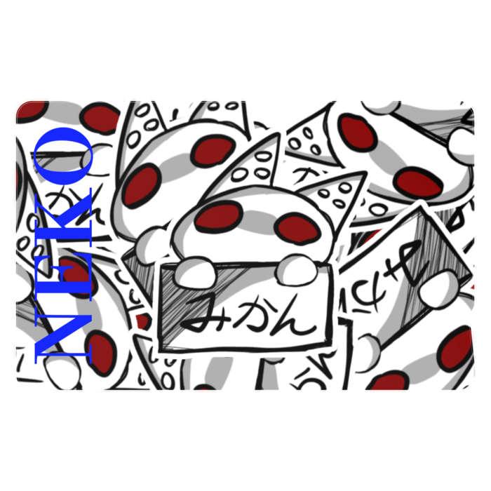 ICカードステッカー - 約85.7x53.9(mm)