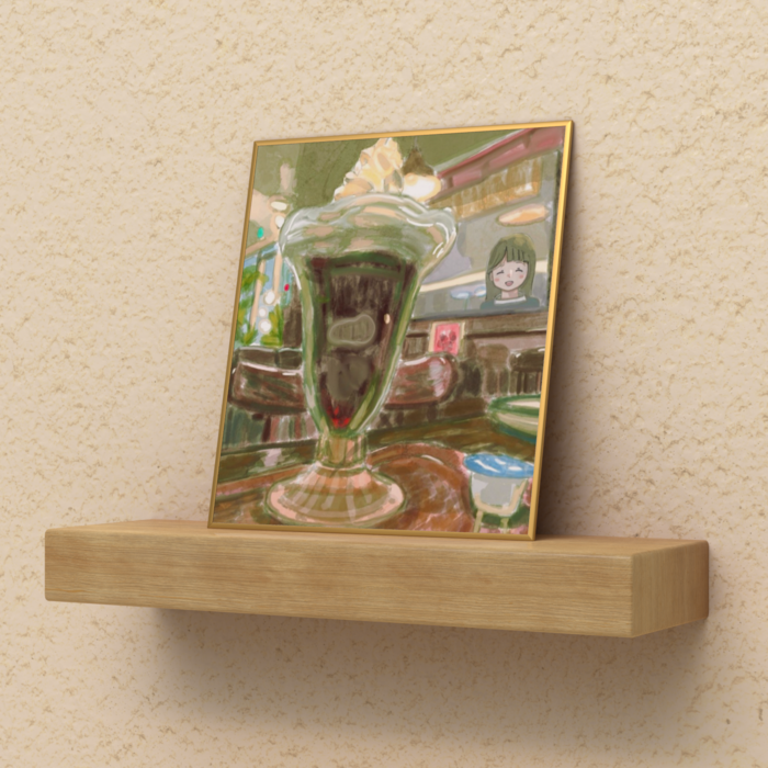 色紙 - ミニ（H135 × W120mm）