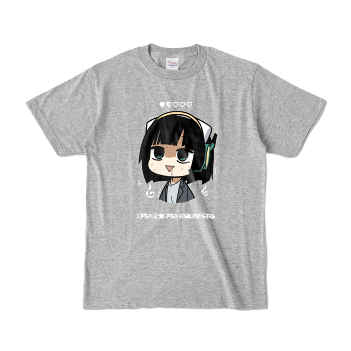 カラーTシャツ - S - 杢グレー （濃色）