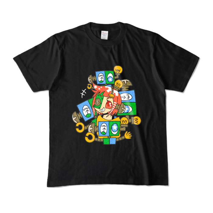 カラーTシャツ - M - ブラック (濃色)
