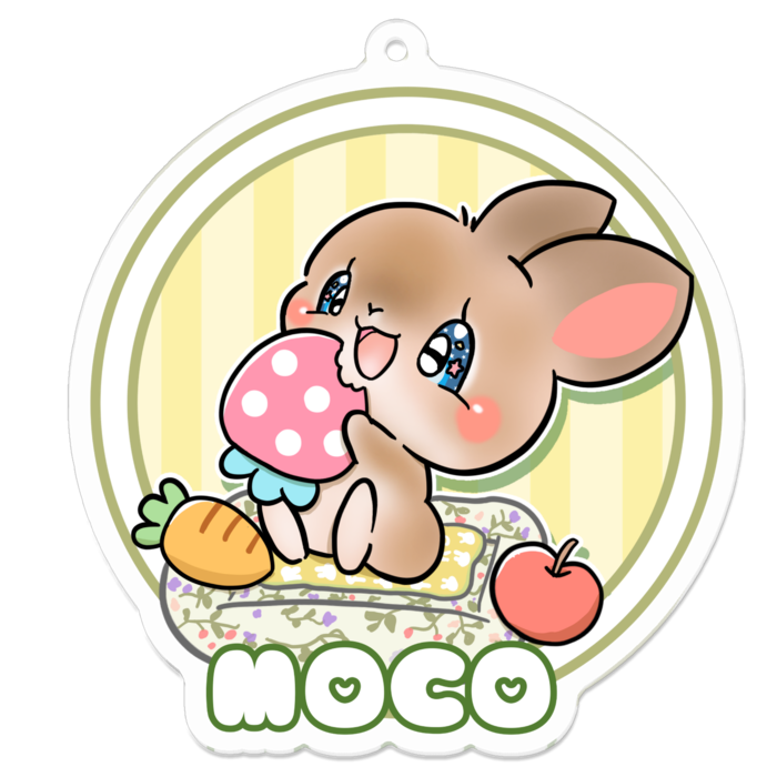 アクリルキーホルダー - 70 x 70 (mm)