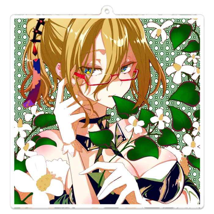 アクリルキーホルダー - 100 x 100 (mm)