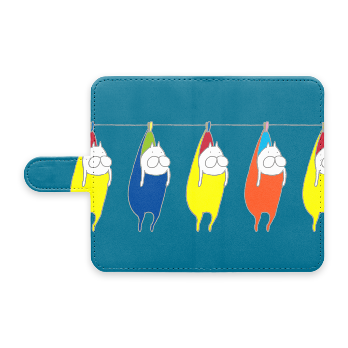 手帳型Androidケース - S - ストラップ穴 なし