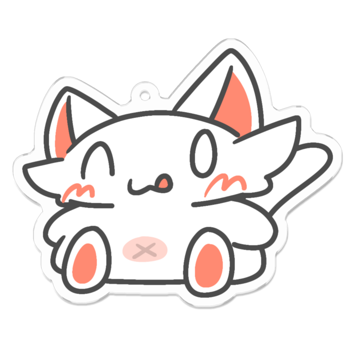 アクリルキーホルダー - 70 x 70 (mm)