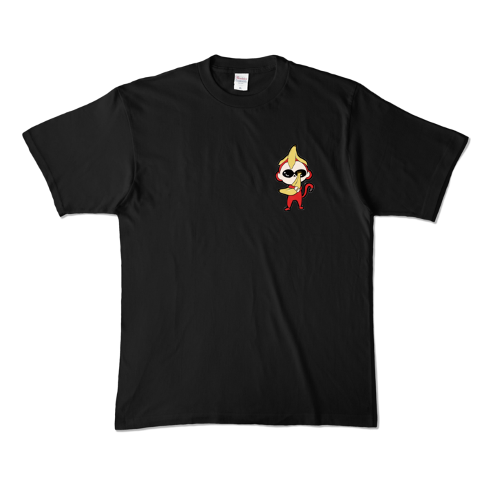 カラーTシャツ - XL - ブラック (濃色)