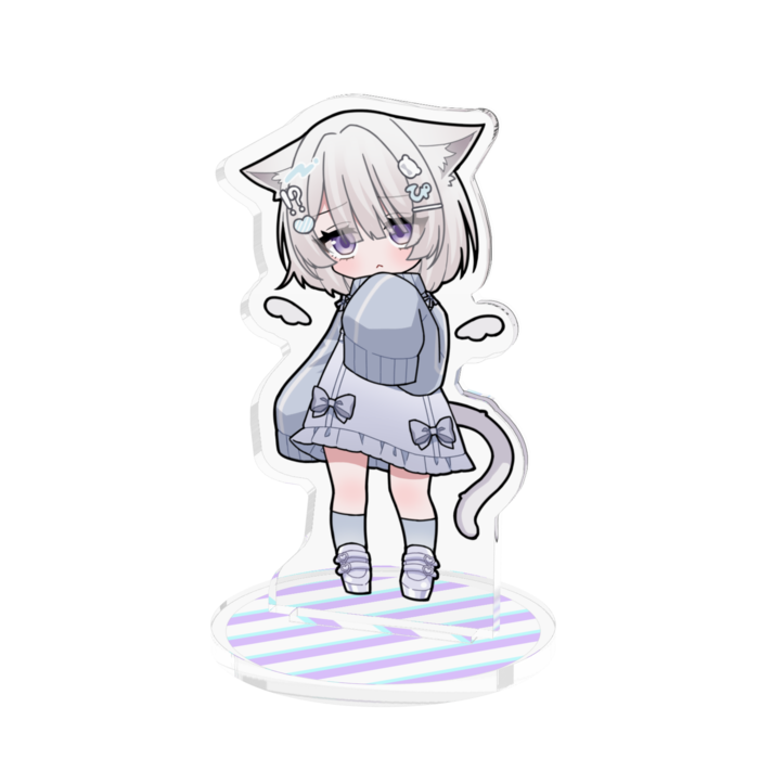 アクリルフィギュア - むむ( doubt ) -70x70mm