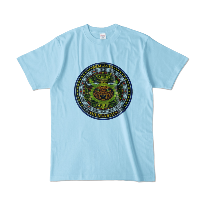 カラーTシャツ - L - ライトブルー (淡色)
