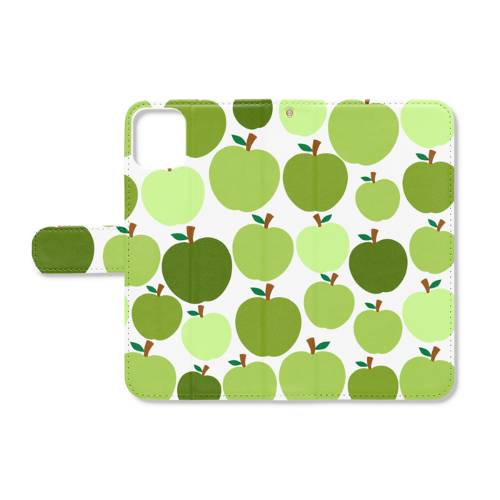 手帳型iPhoneケース - iPhone11ProMax - ストラップ穴 あり