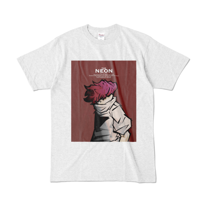 カラーTシャツ - L - アッシュ (淡色)